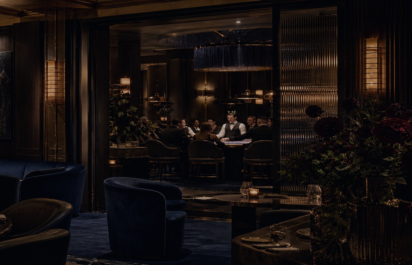 Fysieke casino salon van Kymberlith
