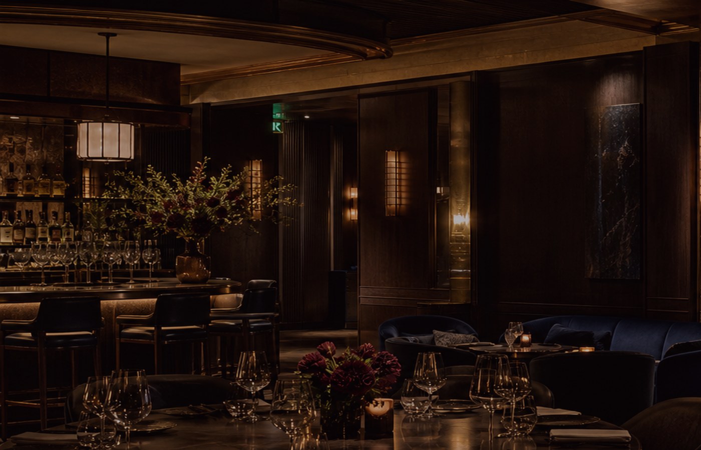 Cocktailbar in de lounge van Kymberlith